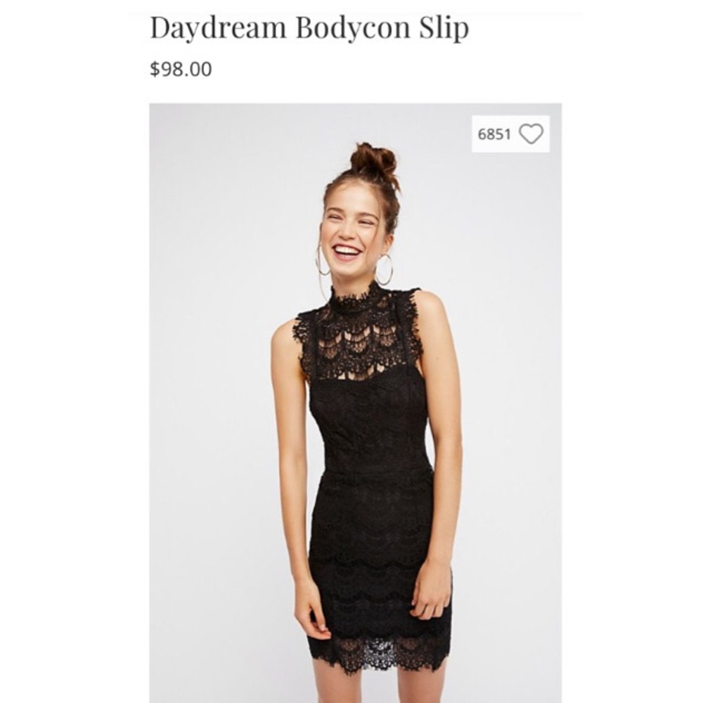 Free People daydream bodycon slip